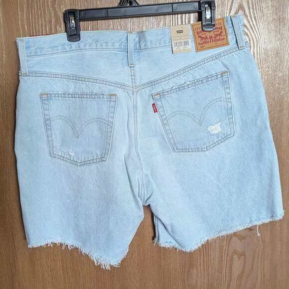 Levi's 501 High-Rise Denim Shorts - Picture 2 of 7